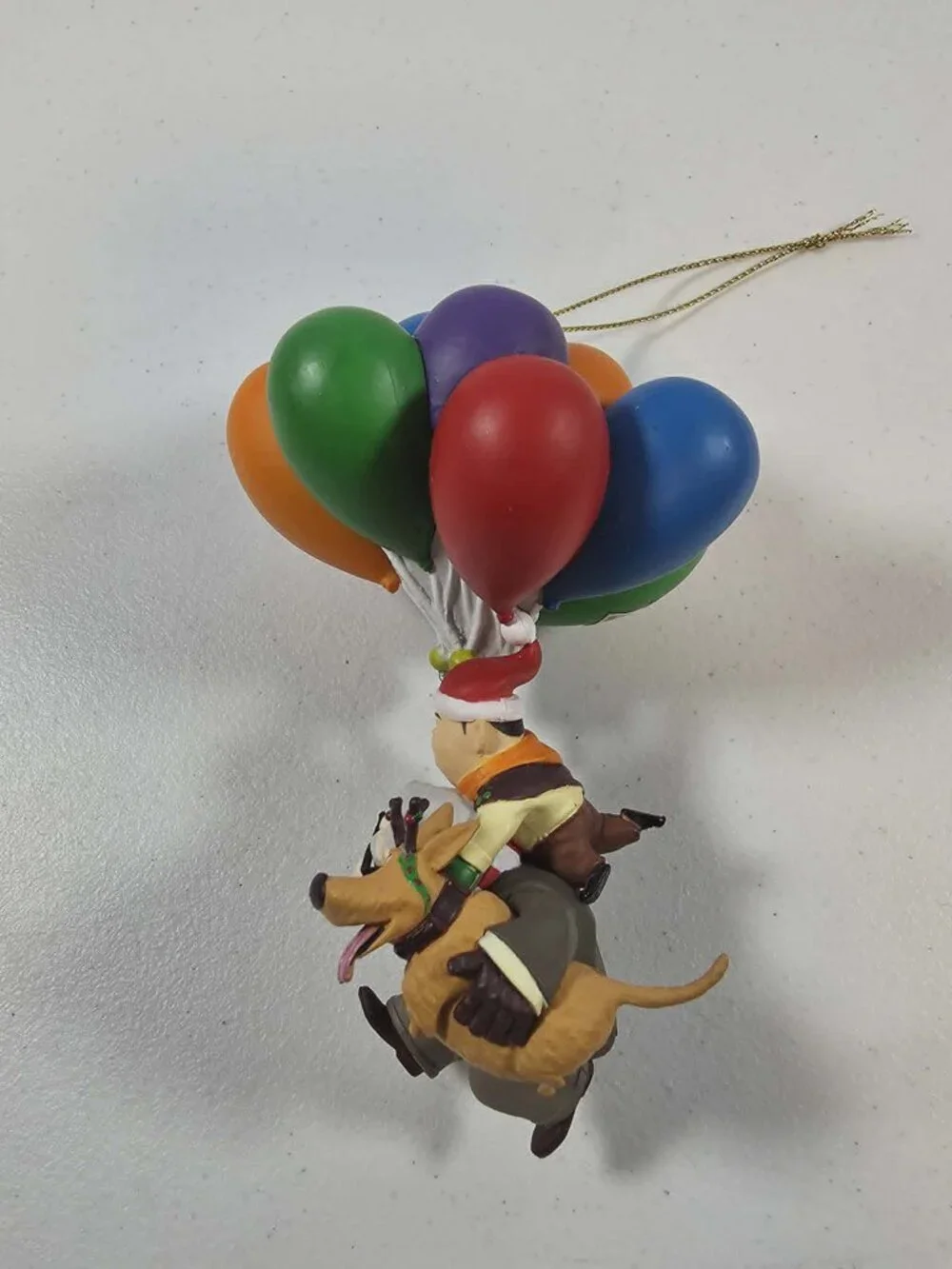 UP CARL RUSSELL DUG PRESIDENTS EDITION CHRISTMAS ORNAMENT DISNEY GROILER W/BOX